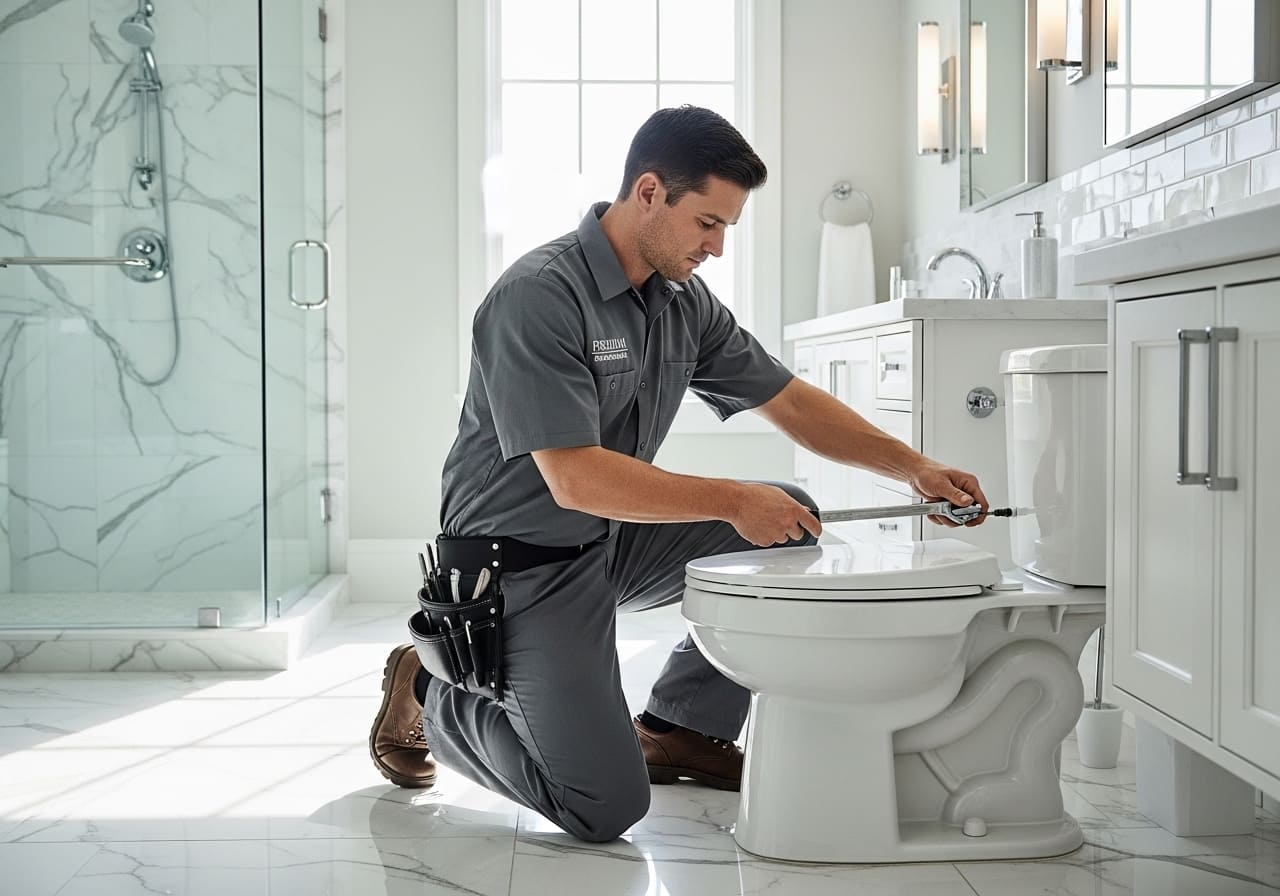 Toilet Repair & Installation in Milligan College